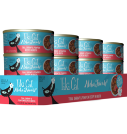 Tiki Cat Tiki Cat Aloha Friends Canned Cat Food Tuna w/ Shrimp & Pumpkin 3 oz CASE