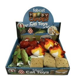 Fab Cat Fab Cat Catnip Cat Toys | Happy Camper Assorted Toys single