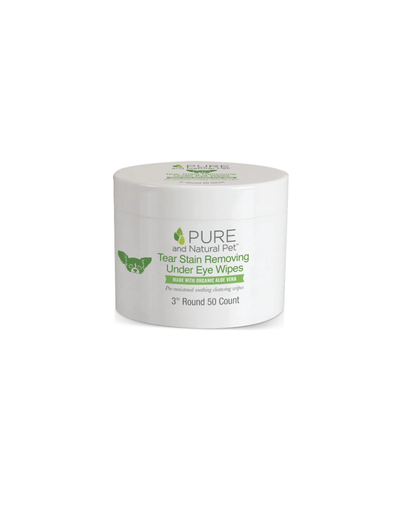 Pure and Natural Pet Pure and Natural Pet | Tear Stain Removing Eye Wipes 50 ct
