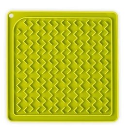 Messy Mutts Messy Mutts | Silicone Lick Mat 8" x 8" Green