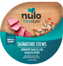 Nulo Nulo Freestyle Canned Cat Food | Yellowfin Tuna & Crab Stew 2.8 oz single