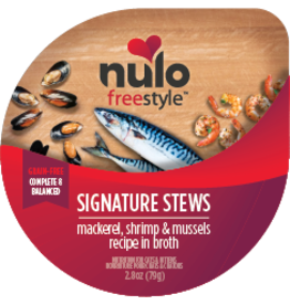 Nulo Nulo Freestyle Canned Cat Food | Mackerel, Shrimp, & Mussel Stew 2.8 oz CASE