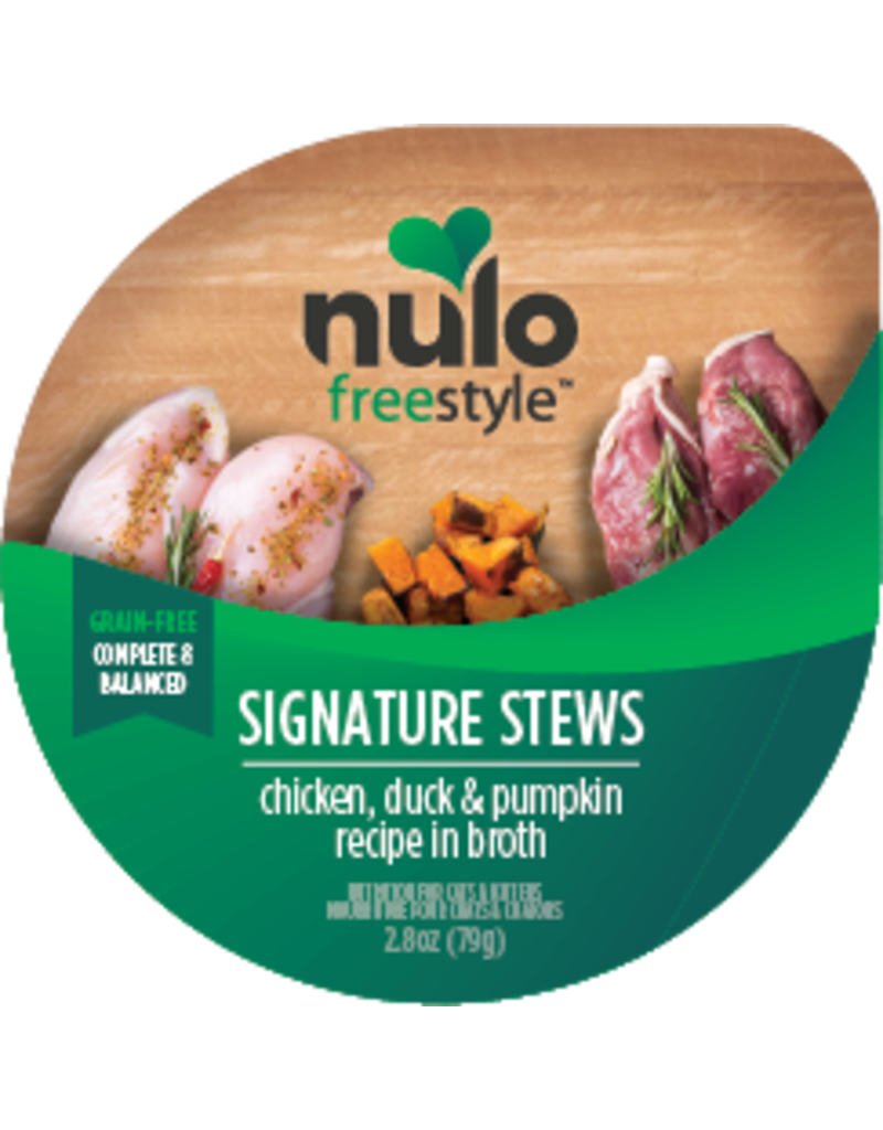 Nulo Nulo Freestyle Canned Cat Food | Chicken, Duck, & Pumpkin Stew 2.8 oz single