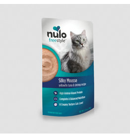 Nulo Nulo Silky Mousse Cat Pouches | Yellowfin Tuna & Shrimp 2.8 oz single