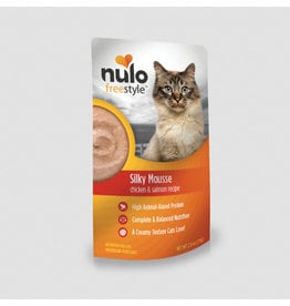 Nulo Nulo Silky Mousse Cat Pouches | Chicken & Salmon 2.8 oz CASE