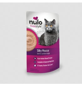 Nulo Nulo Silky Mousse Cat Pouches | Beef & Sardine 2.8 oz single
