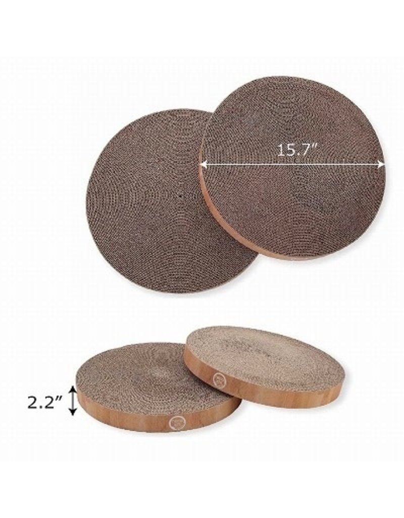 Necoichi Necoichi Cat Scratcher | Bowl Replacement Pad 2 pk