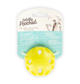 Totally Pooched Totally Pooched Dog Toys | Huff N Puff Ball Green, 2.5 in