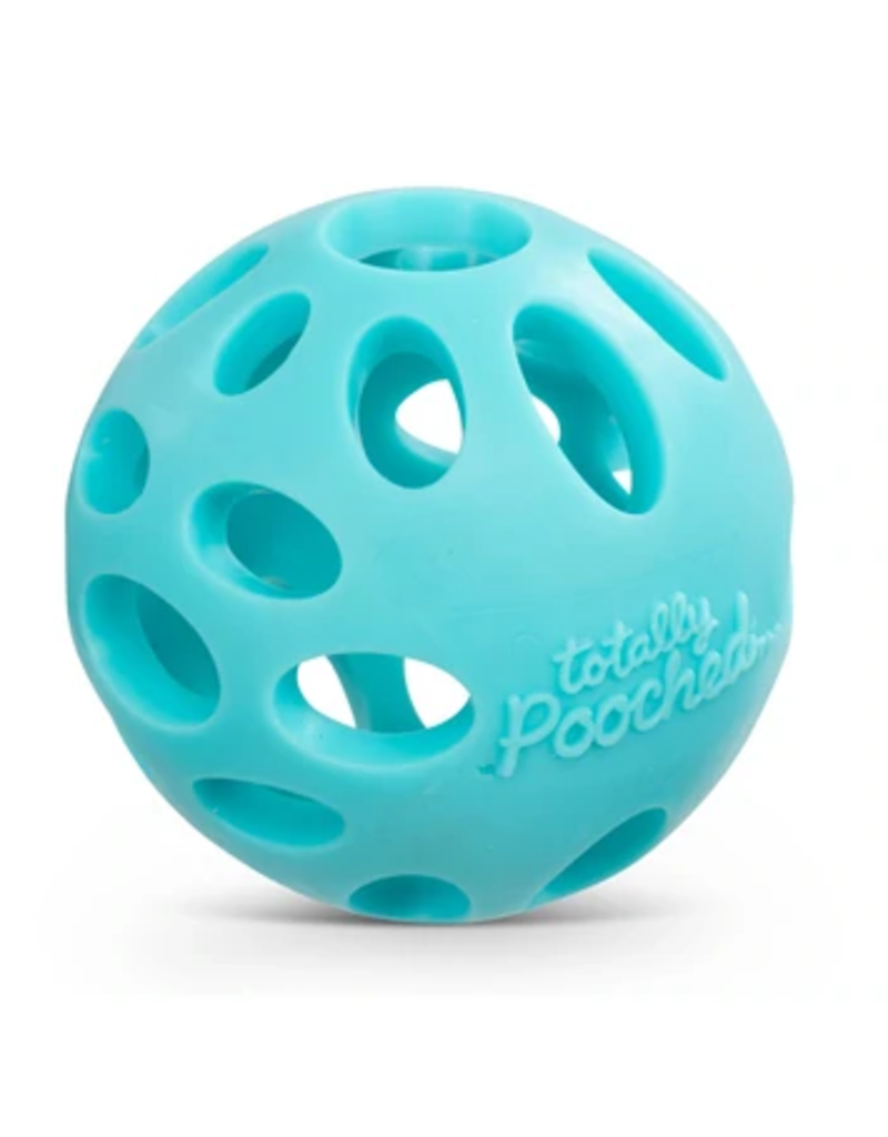 Totally Pooched Totally Pooched Dog Toys | Huff N Puff Ball Teal 2.5 in