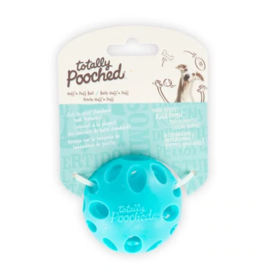 Totally Pooched Totally Pooched Dog Toys | Huff N Puff Ball Teal 2.5 in