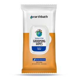 Earthbath Earthbath Dog Grooming Wipes | Oatmeal & Aloe - Vanilla & Almond 30 ct