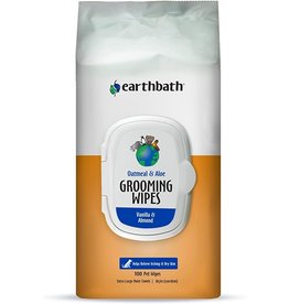 Earthbath Earthbath Dog Grooming Wipes | Oatmeal & Aloe - Vanilla & Almond 100 ct