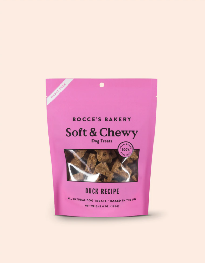 Bocce's Bakery Bocce's Bakery Soft & Chewy Dog Treats | Duck 6 oz