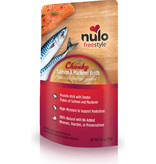 Nulo Nulo Freestyle Cat Food Pouches | Chunky Salmon & Mackerel Broth 2.8 oz CASE