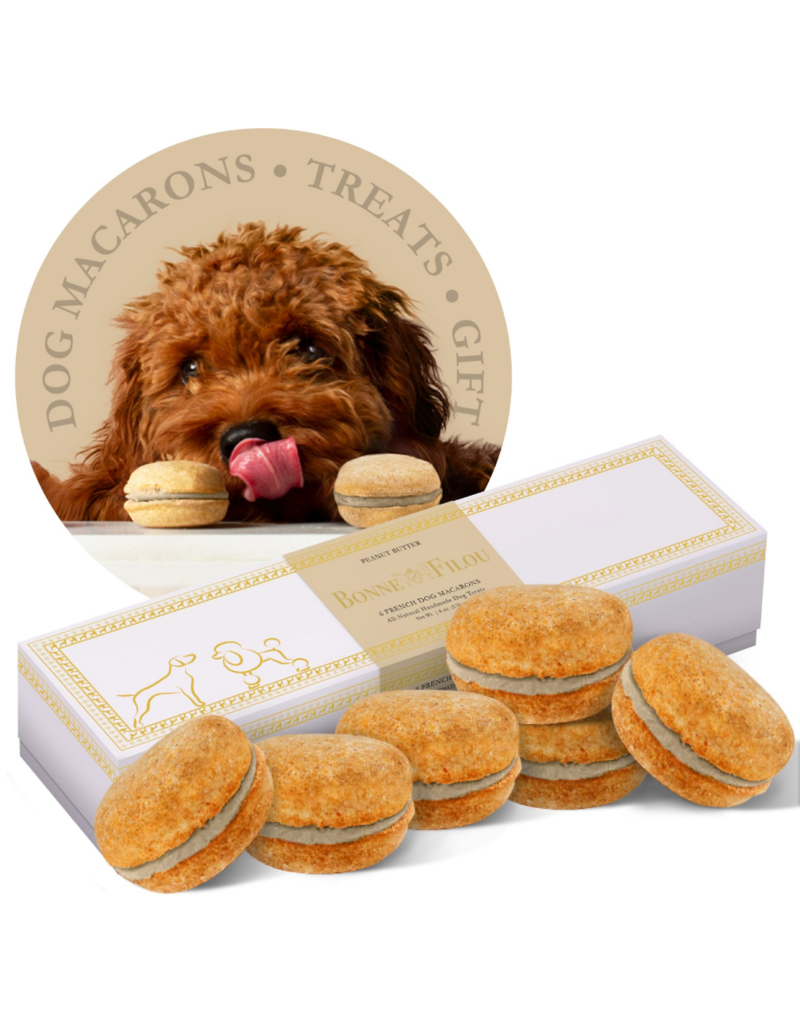 Bonne et Filou Bonne et Filou Dog Treats | Peanut Butter Macaron single