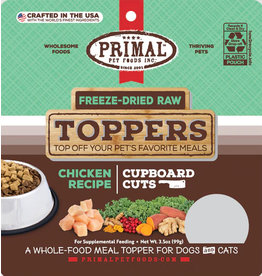 Primal Pet Foods Primal Freeze Dried Cupboard Cuts Toppers | Chicken 18 oz