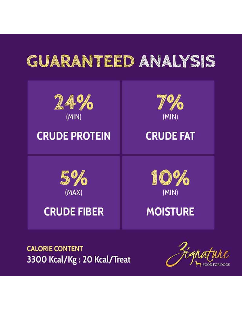 Zignature Zignature Crunchy Dog Treat | Duck Formula Ziggy Bars 12 oz