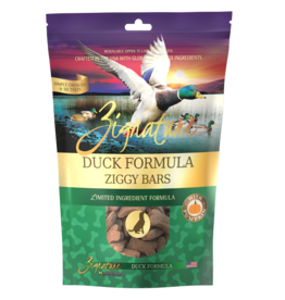 Zignature Zignature Crunchy Dog Treat | Duck Formula Ziggy Bars 12 oz