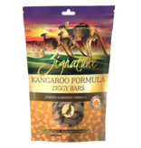 Zignature Zignature Crunchy Dog Treat | Kangaroo Formula Ziggy Bars 12 oz