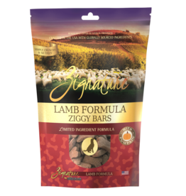 Zignature Zignature Crunchy Dog Treat | Lamb Formula Ziggy Bars 12 oz