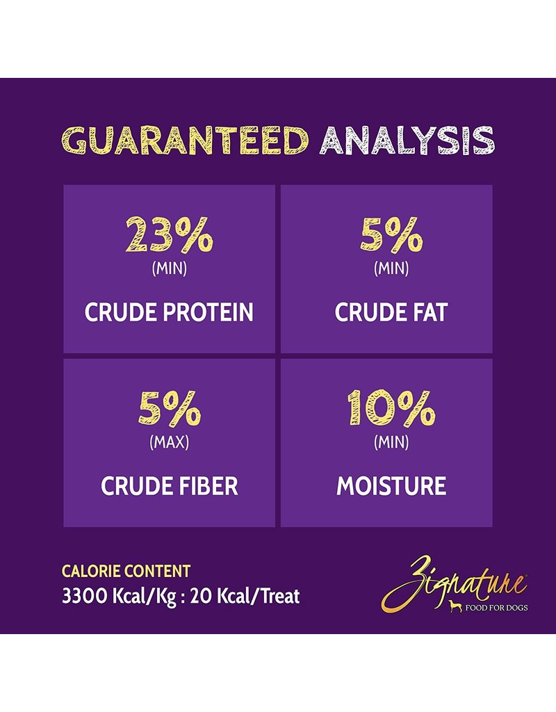 Zignature Zignature Crunchy Dog Treat | Whtiefish Formula Ziggy Bars 12 oz