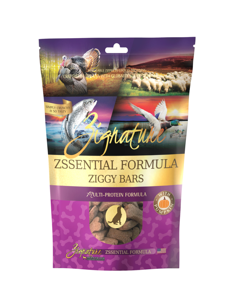 Zignature Zignature Crunchy Dog Treat | Zssential Formula Ziggy Bars 12 oz