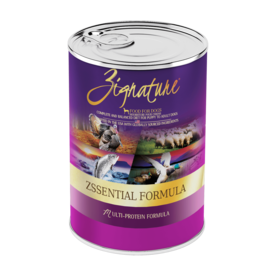 Zignature Zignature Dog Canned Food Zssential 13 oz CASE