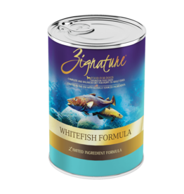 Zignature Zignature Dog Canned Food Whitefish 13 oz CASE
