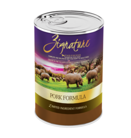 Zignature Zignature Canned Dog Food | Pork 13 oz CASE