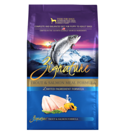 Zignature Zignature Dog Kibble Trout & Salmon 25 lb