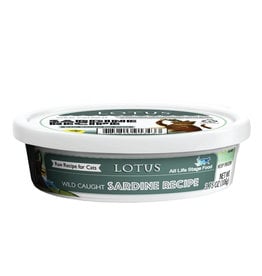 Lotus Natural Pet Food Lotus Frozen Raw Cat Food | Wild Caught Sardine 3.75 oz (*Frozen Products for Local Delivery or In-Store Pickup Only. *)