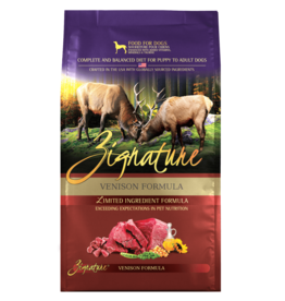 Zignature Zignature Dog Kibble Venison 4 lb