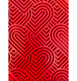 SodaPup SodaPup E-Mat | Hearts Red Mini