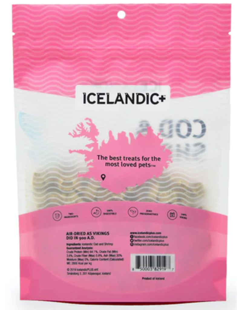 IcelandicPLUS Icelandic+ Dog Treats | Cod & Shrimp Combo Bites 3.52 oz