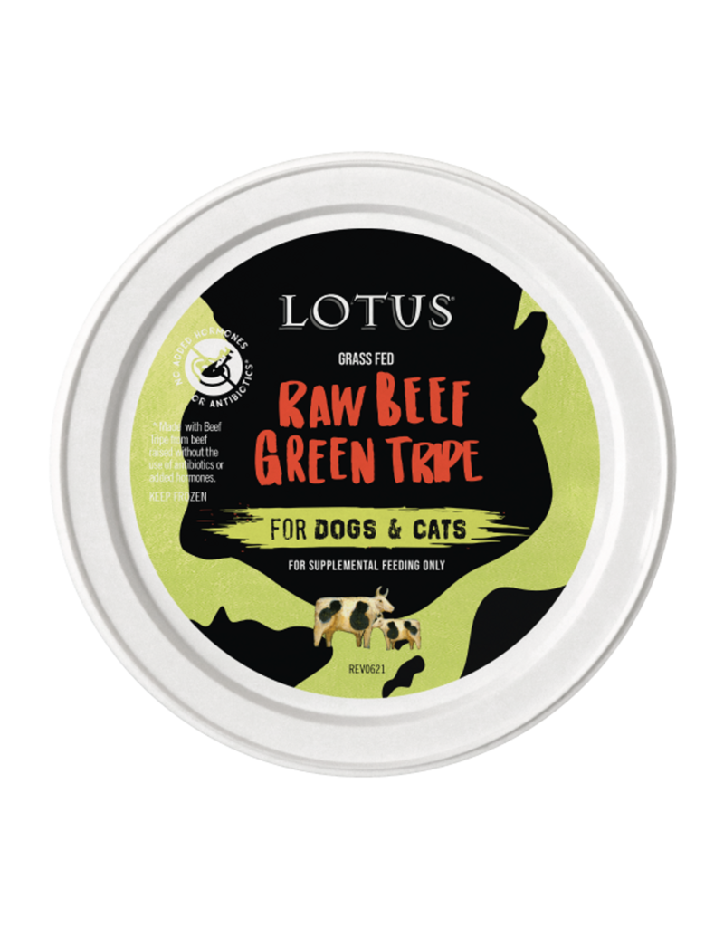 Lotus Natural Pet Food Lotus Frozen Raw Pet Food | Green Beef Tripe 17 oz (*Frozen Products for Local Delivery or In-Store Pickup Only. *)