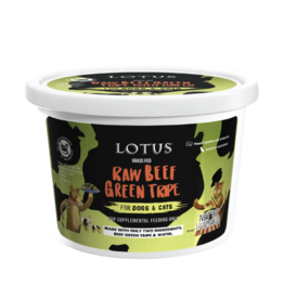 Lotus Natural Pet Food Lotus Frozen Raw Pet Food | Green Beef Tripe 17 oz (*Frozen Products for Local Delivery or In-Store Pickup Only. *)