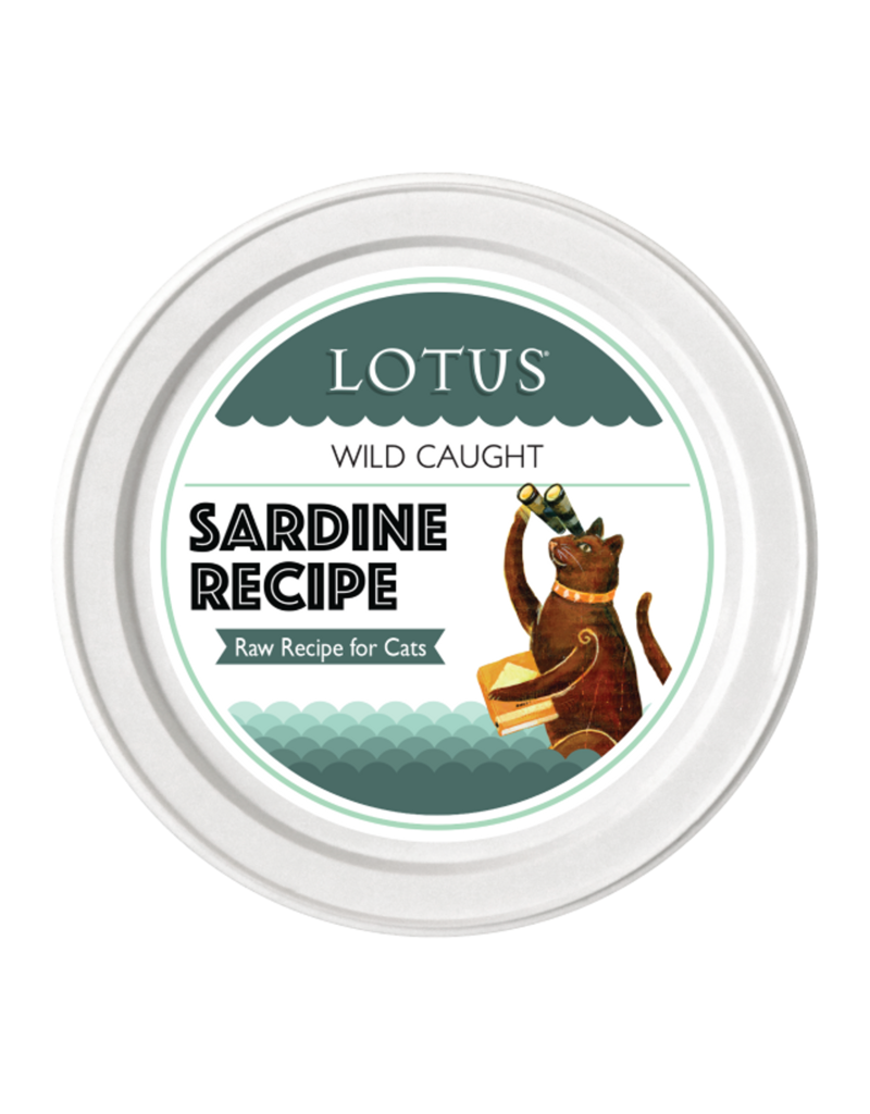 Lotus Natural Pet Food Lotus Frozen Raw Cat Food | Wild Caught Sardine 25 oz (*Frozen Products for Local Delivery or In-Store Pickup Only. *)