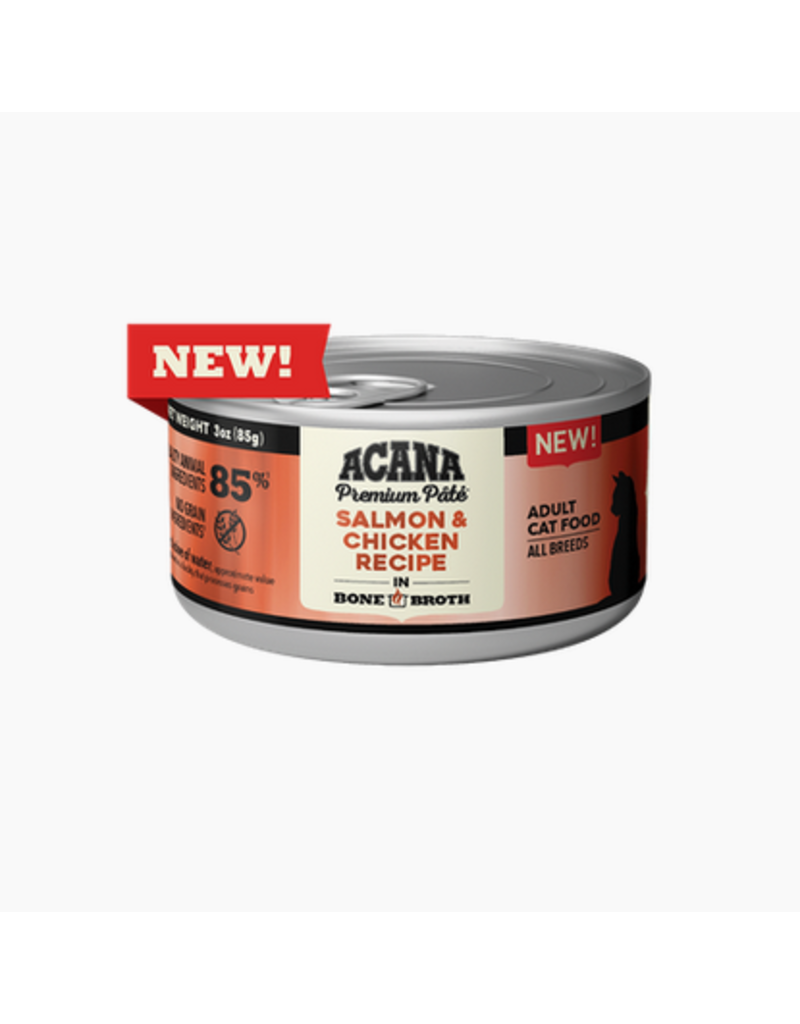 Acana Acana Canned Cat Food | Salmon & Chicken 3 oz single