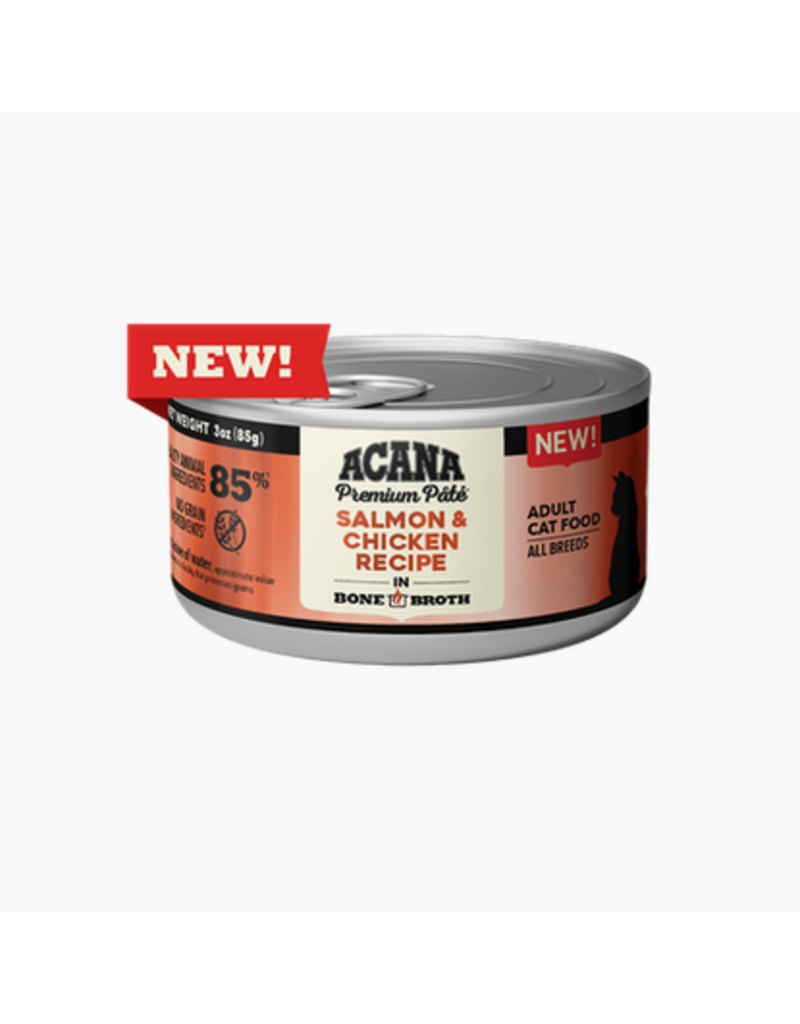 Acana Acana Canned Cat Food | Salmon & Chicken 3 oz single