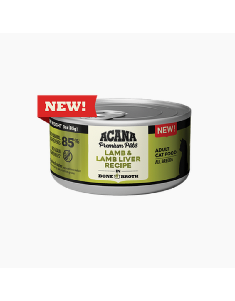 Acana Acana Canned Cat Food | Lamb & Lamb Liver 3 oz CASE