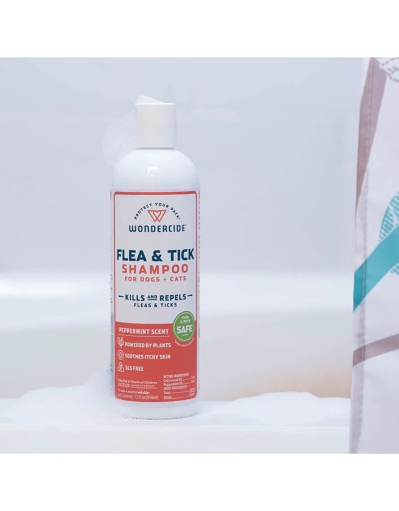 Wondercide Wondercide Flea & Tick | Peppermint Shampoo 12 oz