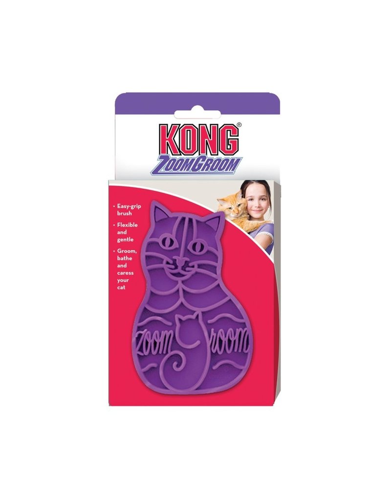 Kong Grooming Supplies | Cat Zoom Groom Purple