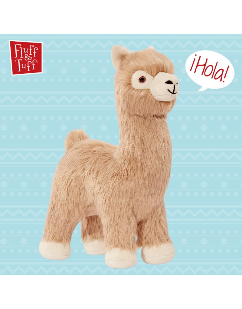 Fluff And Tuff Dog Toys Inca Alpaca