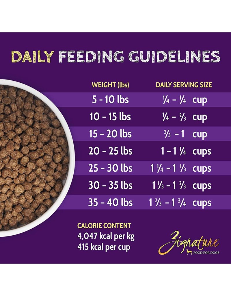 Zignature Zignature Dog Kibble Small Bites Lamb 12.5 lb