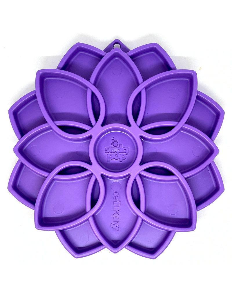 SodaPup SodaPup Enrichment Tray | Mandala Purple