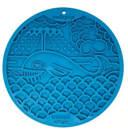 SodaPup SodaPup E-Mat with Suction Cup | Blue Whale