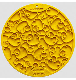 SodaPup SodaPup E-Mat with Suction Cup | Yellow Duckies