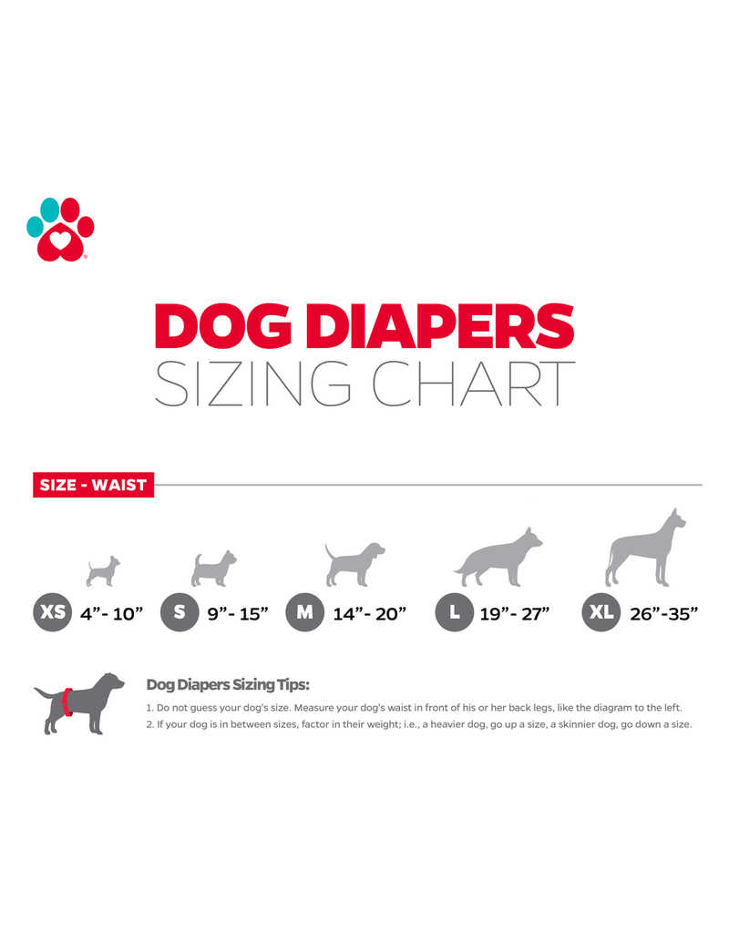 Pet Parents Pet Parents Reusable Diapers | Designer Pack Extra Small (XS) 3 pk