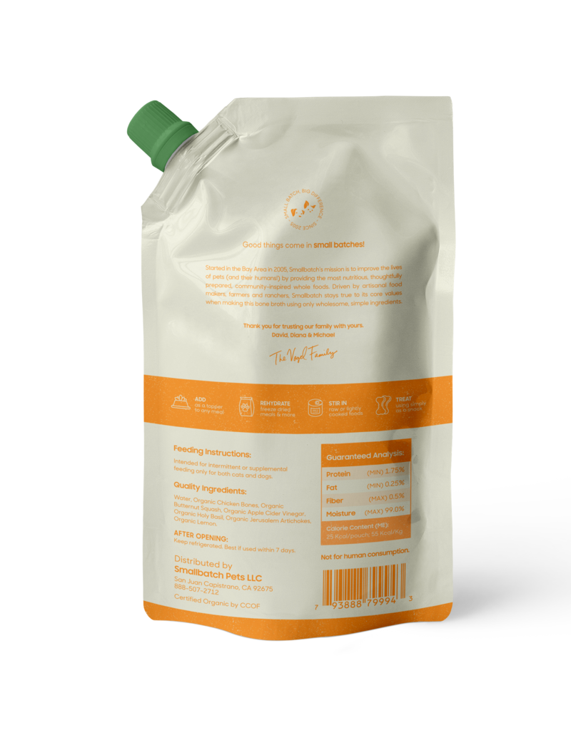 Smallbatch Pets Smallbatch Bone Broth for Dogs | Chicken 16 oz