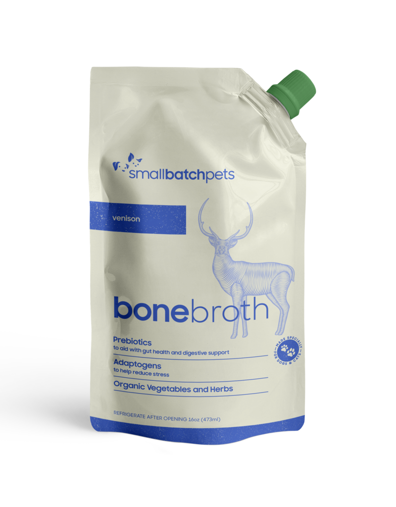 Smallbatch Pets Smallbatch Bone Broth for Dogs | Venison 16 oz